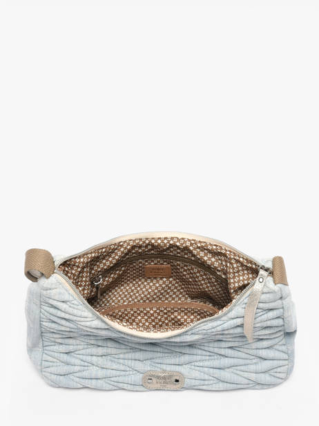 Sac Porté épaule Jn3 Coton Mila louise Bleu jn3 23055JN3 vue secondaire 3