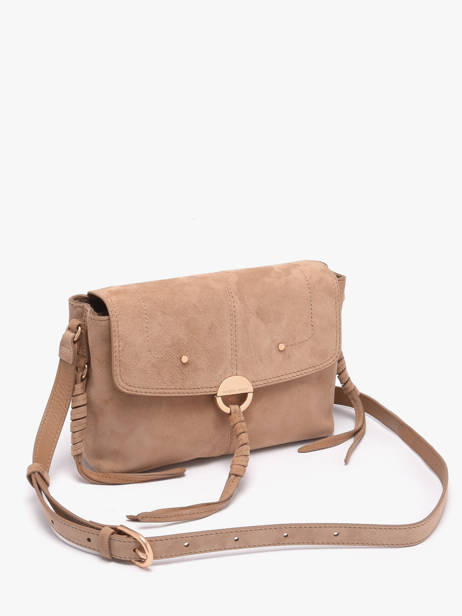 Cross Body Tas Othilia Leder Vanessa bruno Beige othilia 55V40907 ander zicht 1