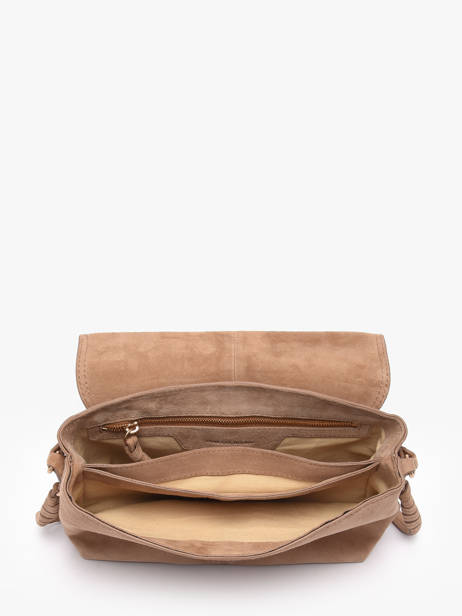 Cross Body Tas Othilia Leder Vanessa bruno Beige othilia 55V40907 ander zicht 2