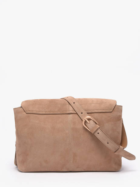 Cross Body Tas Othilia In Suède Leder Vanessa bruno Beige othilia 55V40813 ander zicht 3