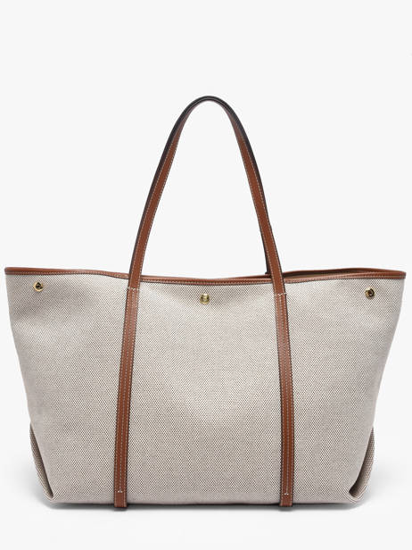 Schoudertas Emerie Canvas En Leder Lauren ralph lauren Beige emerie 31920062 ander zicht 5