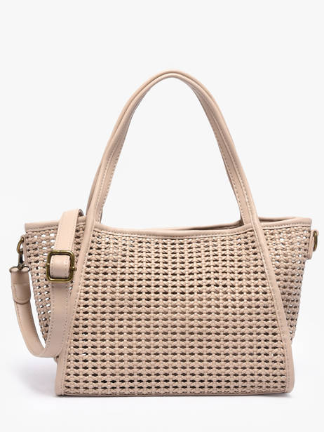 Schoudertas /cross Body Tresse Miniprix Beige tresse 19753