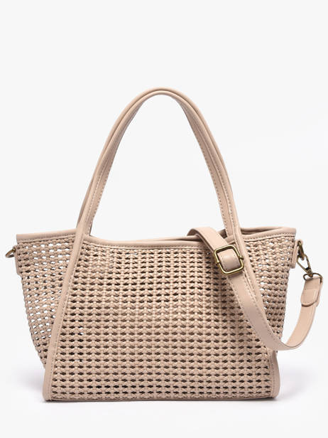 Schoudertas /cross Body Tresse Miniprix Beige tresse 19753 ander zicht 4