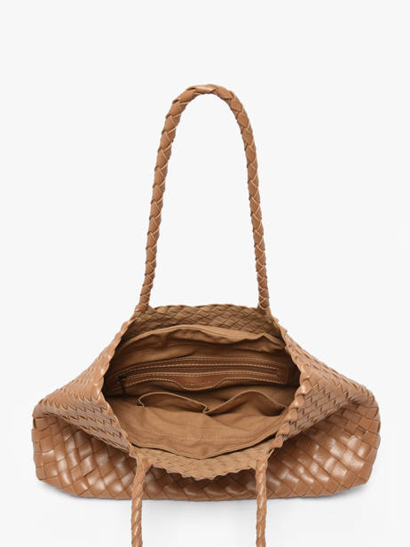 Schoudertas Tresse Miniprix Bruin tresse 88301 ander zicht 1
