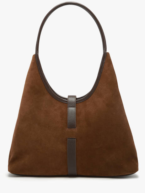 Schoudertas Vintage Leder Nat et nin Bruin vintage ROMEO ander zicht 3