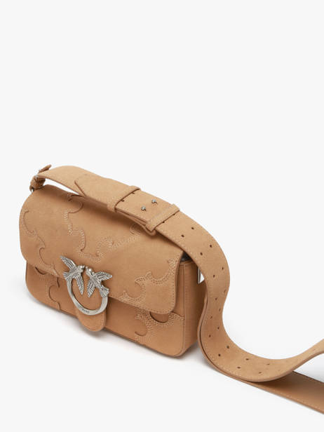 Schoudertas Love Bag Soft Pinko Bruin love bag soft 6244A0F6 ander zicht 2