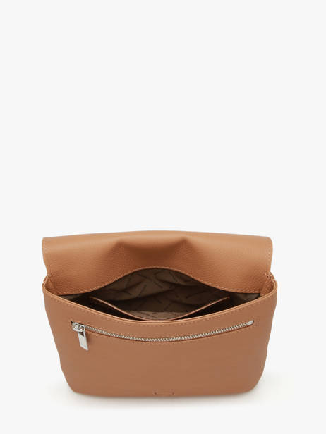 Sac Bandoulière Dinant Cuir Nathan baume Marron n city 3 vue secondaire 4