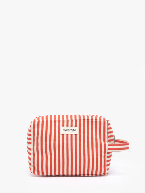 Trousse De Toilette Rivedroite Rouge spring striped TOUXLSTR