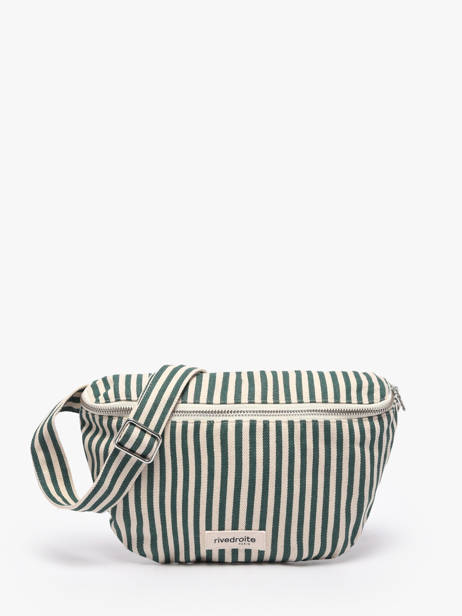 Heuptasje Rivedroite Groen spring striped CUSTSTRI