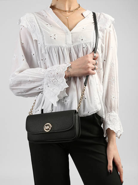 Sac Bandoulière Nolita Cuir Michael kors Noir nolita S6GY5C5L vue secondaire 1