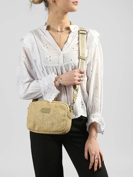 Cross Body Tas Cm2 Mila louise Beige cm2 16081CM2 ander zicht 1