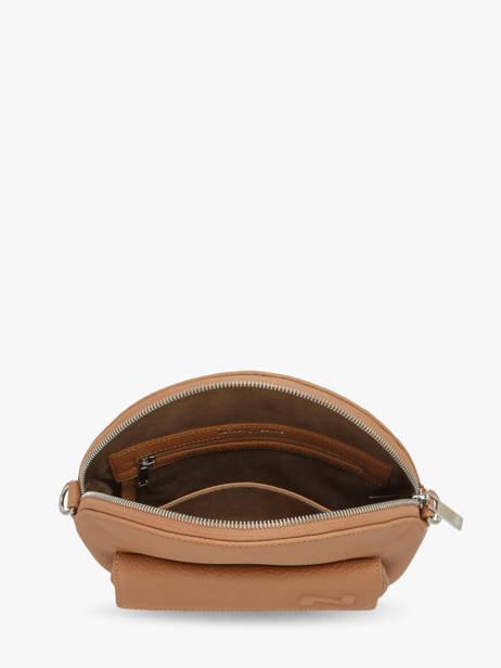 Cross Body Tas Dorine Leder Nathan baume Bruin nathan 96KW3061 ander zicht 4