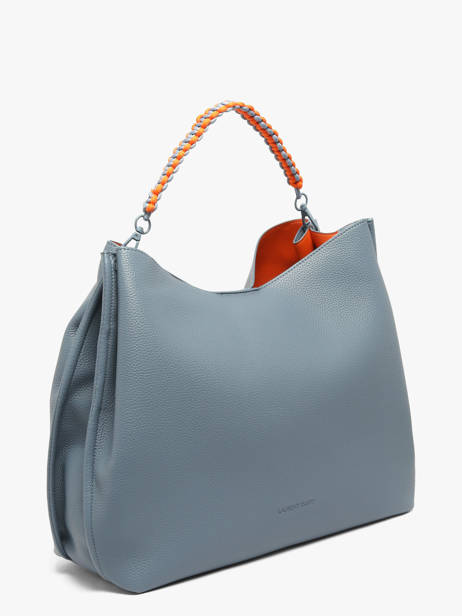 Schoudertas Dorine Laurent david Blauw ld bags 70 ander zicht 3
