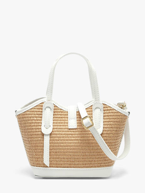 Sac Porté Main Capri Milano Blanc capri CP25114 vue secondaire 3