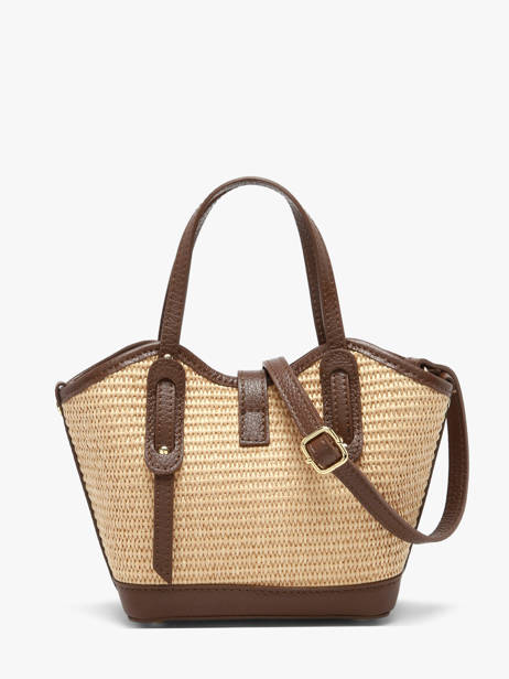 Handtas Capri Milano Bruin capri CP25114 ander zicht 4