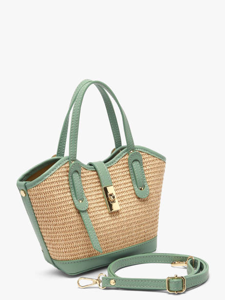 Handtas Capri Milano Groen capri CP25114 ander zicht 2