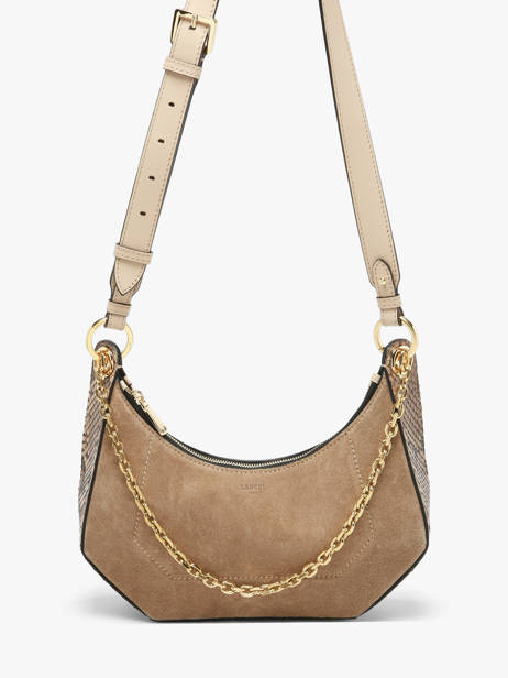 Cross Body Tas Croisette Lancel Beige croisette A13989 ander zicht 1