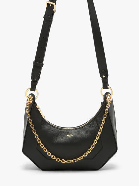 Cross Body Tas Croisette Lancel Zwart croisette A13987 ander zicht 1