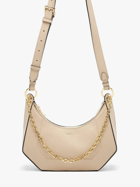 Cross Body Tas Croisette Leder Lancel Beige croisette A13987 ander zicht 2
