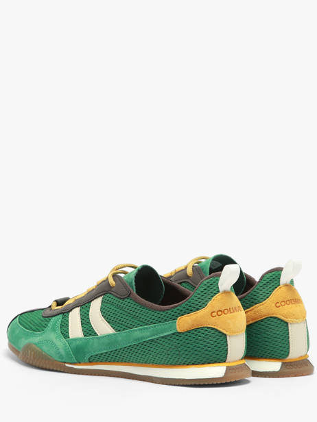 Sneakers Uit Leder Coolway Groen men 8663808 ander zicht 2