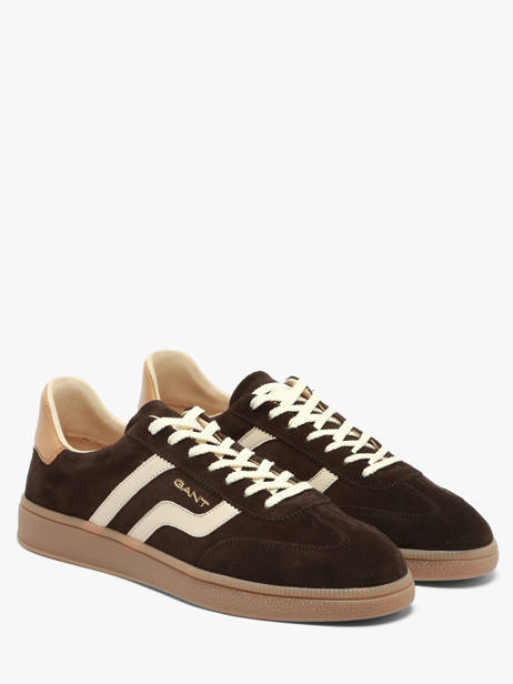 Sneakers Uit Leder Gant Bruin men CUZIMG46 ander zicht 1
