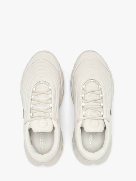 Sneakers En Cuir Lacoste Blanc men 1SMA0063 vue secondaire 3