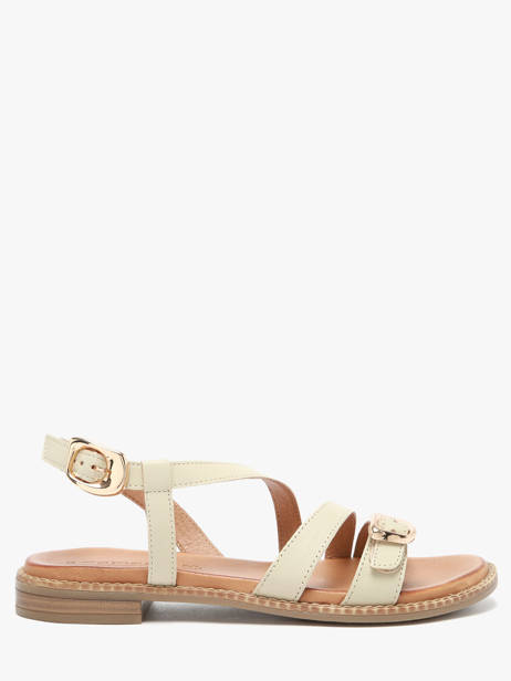 Sandales En Cuir Tamaris Beige women 46