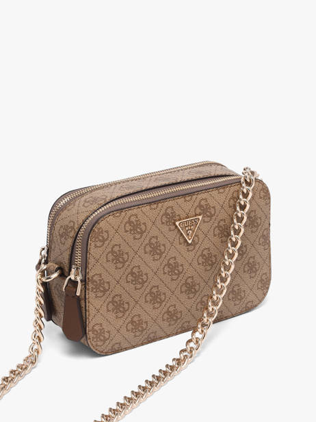 Sac Bandoulière Noelle Polyester Guess Marron noelle BG967214 vue secondaire 1