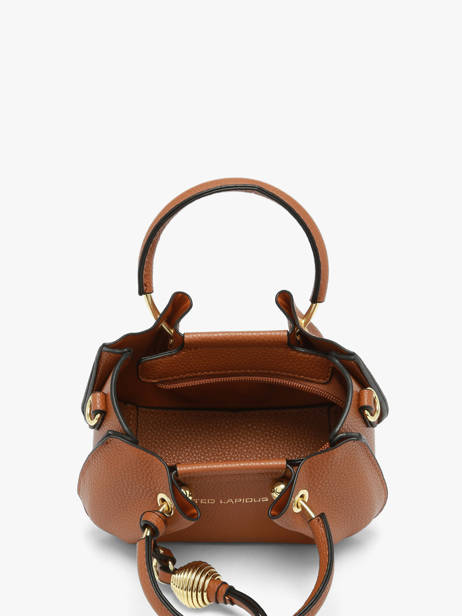 Sac Bandoulière Gretel Ted lapidus Marron gretel TLAU8934 vue secondaire 2