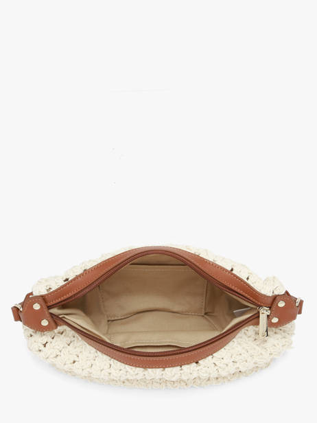Cross Body Tas Tresse Coton Lancaster Beige tresse coton 68 ander zicht 3