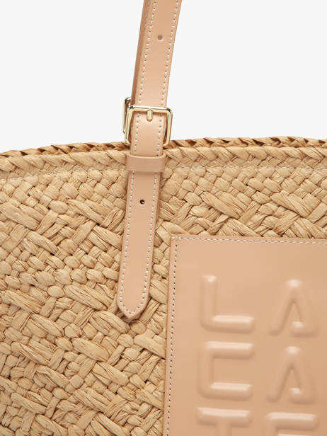 Schoudertas Le Panier Lancaster Beige le panier 80 ander zicht 3
