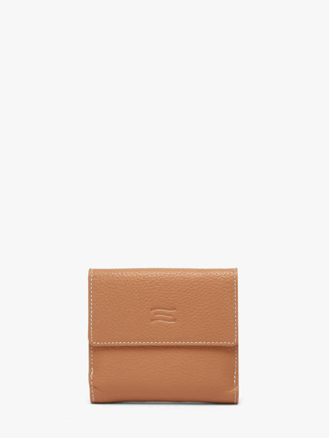 Portemonnee Caviar Leder Crinkles Bruin caviar 14068