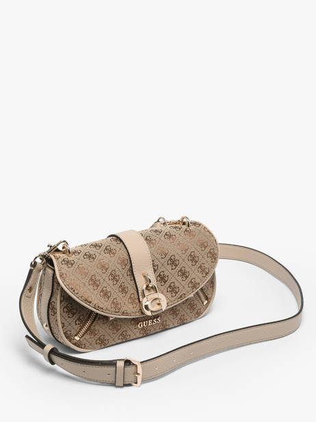 Sac Bandoulière Jessa Polyester Guess Marron jessa JG836220 vue secondaire 1