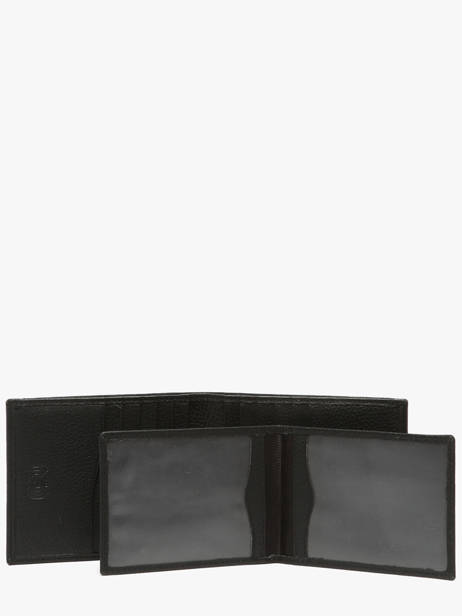 Portefeuille Caviar Leder Crinkles Zwart caviar 14124 ander zicht 2