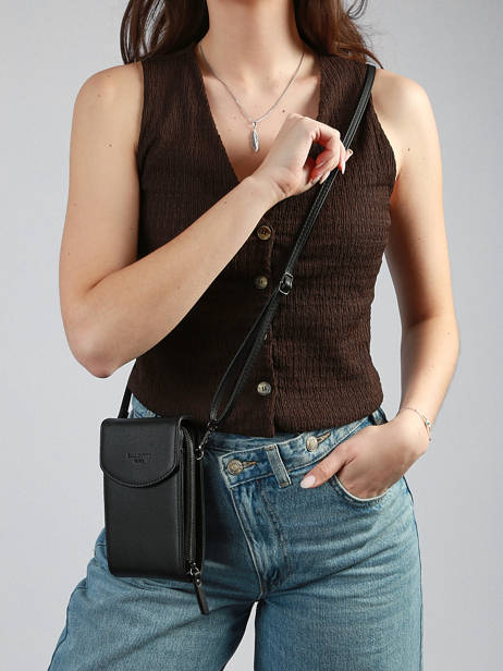Cross Body Tas Sable  Miniprix Zwart sable 12834 ander zicht 1