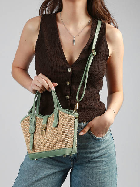 Handtas Capri Milano Groen capri CP25114 ander zicht 1