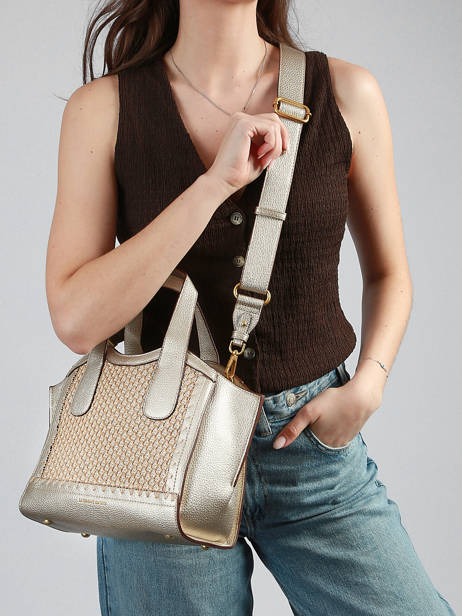 Handtas Rosalie Laurent david Goud ld bags 968 ander zicht 1