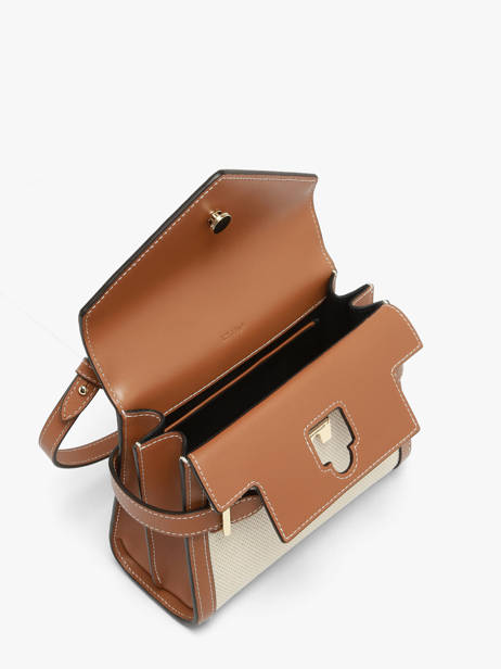 Handtassen Emily Le tanneur Beige emily TEMI1009 ander zicht 4
