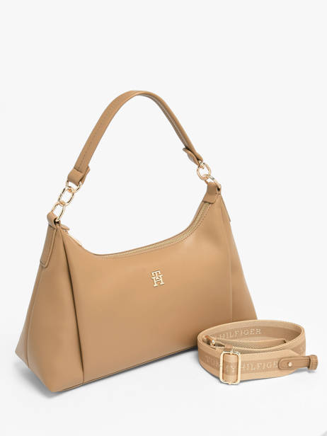 Schoudertas Th Essential Tommy hilfiger Bruin th essential AW18373 ander zicht 1