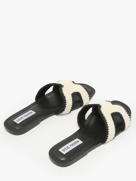 Slippers Steve madden Beige women 11005344 ander zicht 2