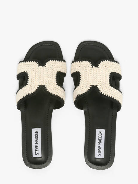 Slippers Steve madden Beige women 11005344 ander zicht 3