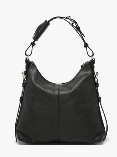 Sac Porté épaule Vintage Cuir Paul marius Noir vintage ELLIOTHB vue secondaire 4