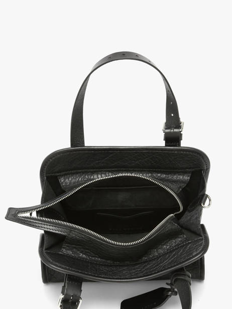 Sac Porté Main Vintage Cuir Paul marius Noir vintage S vue secondaire 2