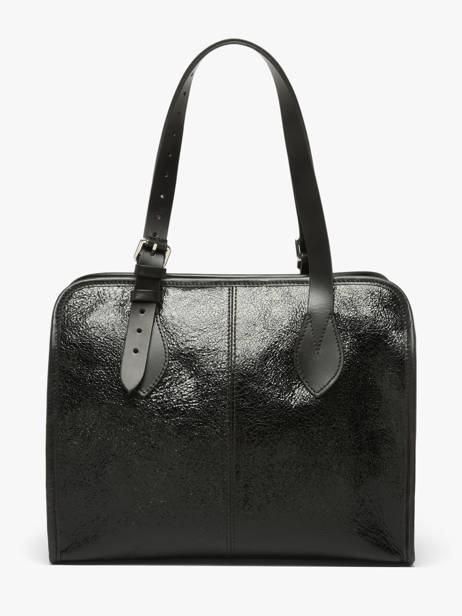 Sac Porté épaule Eclipse Cuir Paul marius Noir eclipse CABASECL vue secondaire 3