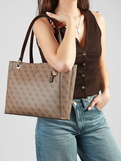 Schoudertas Noelle Guess Bruin noelle BG967225 ander zicht 1