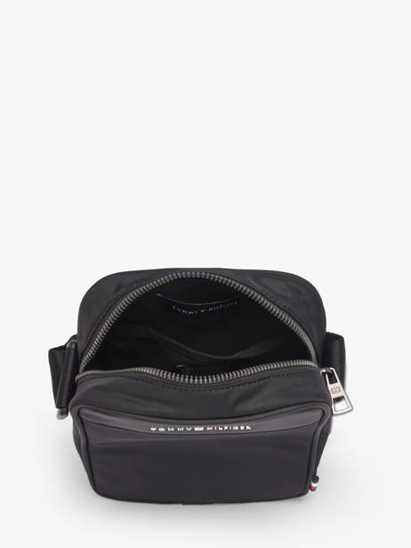 Sac Bandoulière Tommy hilfiger Noir th repreve AM14150 vue secondaire 2