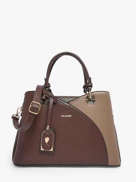 Handtas Saffiano Gallantry Bruin saffiano M9431