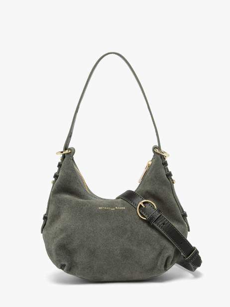Cross Body Tas Sam Suède Leder Nathan baume Groen vogue 4 ander zicht 5