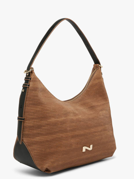 Schoudertas Vogue Nathan baume Bruin vogue 1TX ander zicht 1