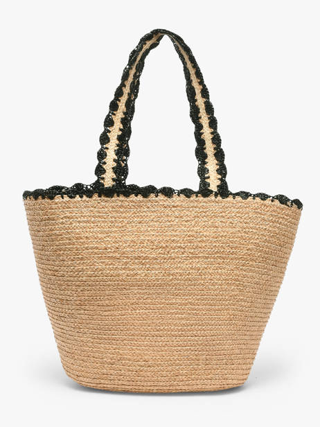 Schoudertas K Signature Raphia Karl lagerfeld Beige k signature B1W46070 ander zicht 4